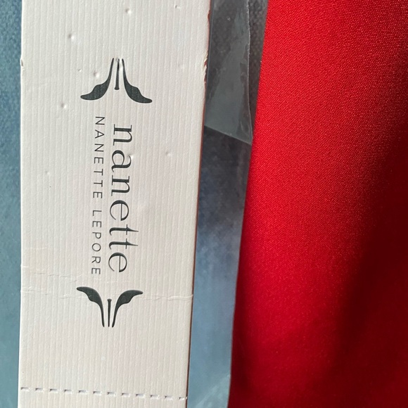 NWT NANETTE LEPORE Long Red Riding Hood Blazer Size 4 - Picture 9 of 9